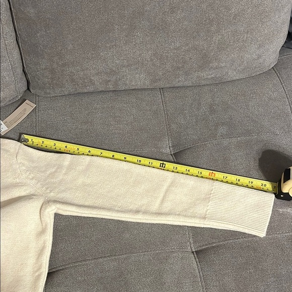 Banana Republic Cream Cowl Neck Cable Knit Sweater - Picture 9 of 11